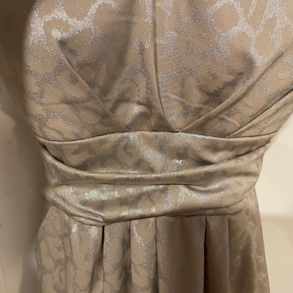 Strapless Womens Leopard Print Dress Size Medium - Picture 4 of 4